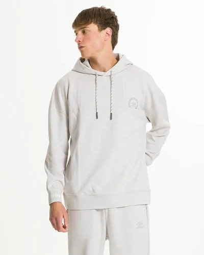 Umbro - Felpa con cappuccio con stampa anteriore