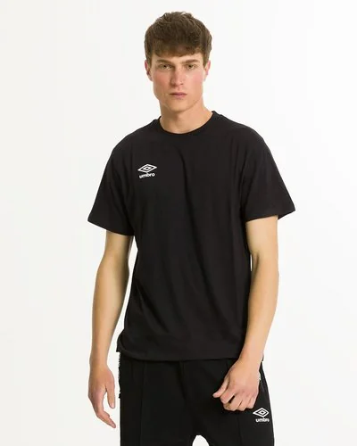 Umbro - T-shirt con logo e stampa posteriore