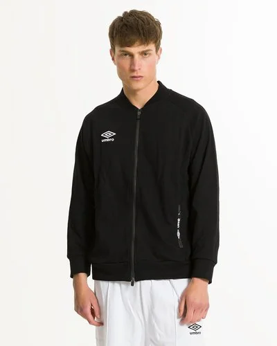 Umbro - Felpa full zip con zip personalizzate
