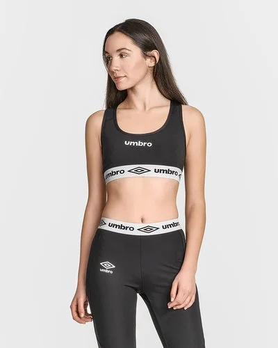 Umbro - Reggiseno sportivo con logo